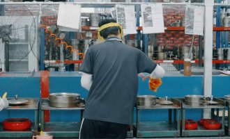 大世脚轮用耐磨脚轮填补青岛某食品厂物流运输短板