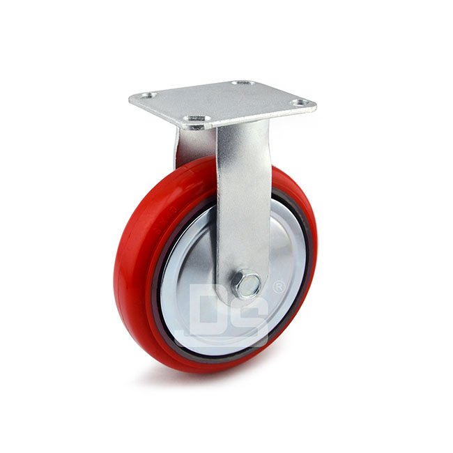 DS34系列 铁芯聚氨酯轮 定向脚轮 中重型脚轮(载重量：150-300kg)