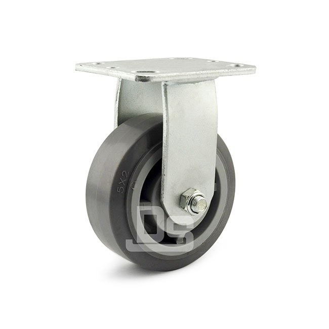 DS40系列 TPE静音轮 固定脚轮 重型脚轮(载重量：160-300kg)