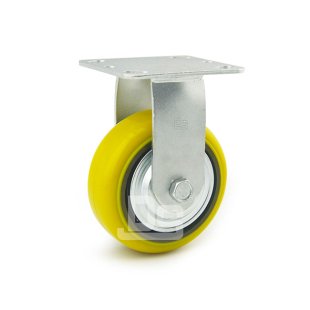 DS45系列 聚氨酯轮 定向脚轮 高载重脚轮(载重量：450-600kg)