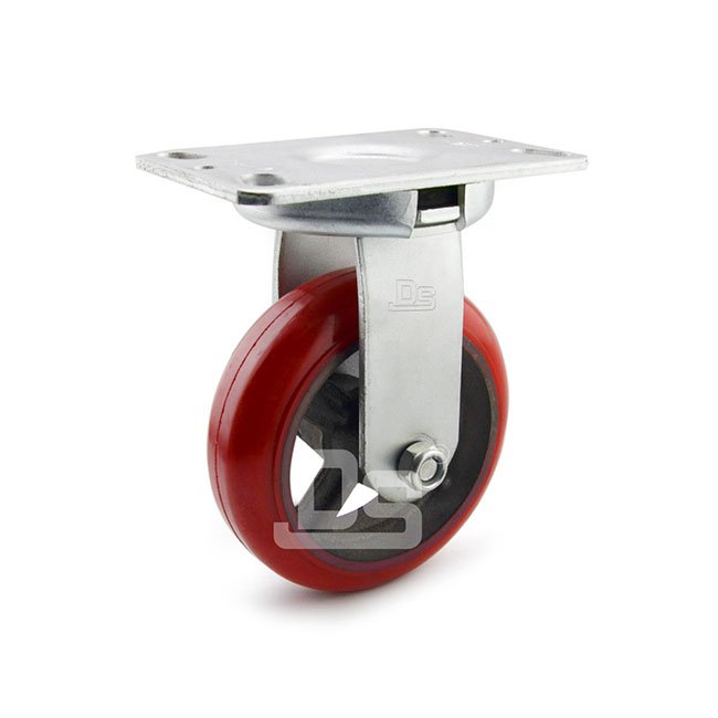 DS93系列 缓冲减震脚轮 定向脚轮(载重量：320-400kg)