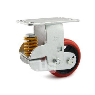 DS94系列 弹簧减震脚轮 定向脚轮(载重量：270-450kg)