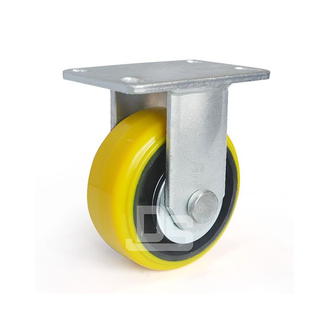 DS50系列 高载聚氨酯轮 定向 超重型脚轮(载重量：700-1500kg)